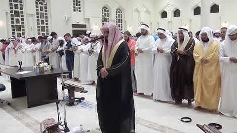 الشفع والوتر مع دعاء القنوت من ليلة 10 رمضان مسجد زايد بن سلطان _ القارئ رعد الكردي