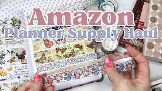 Amazon Planner Supply Haul & Review [Washi + Accessories]