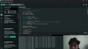 koneksi ESP32 ke MQTT Broker Cloud