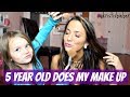 5 Year Old Niece Does My Make-Up!