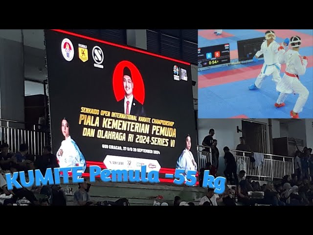 DD, KUMITE Open Pemula -55 kg, Senkaido Open International Karate Championship, 27-29 Sep 2024