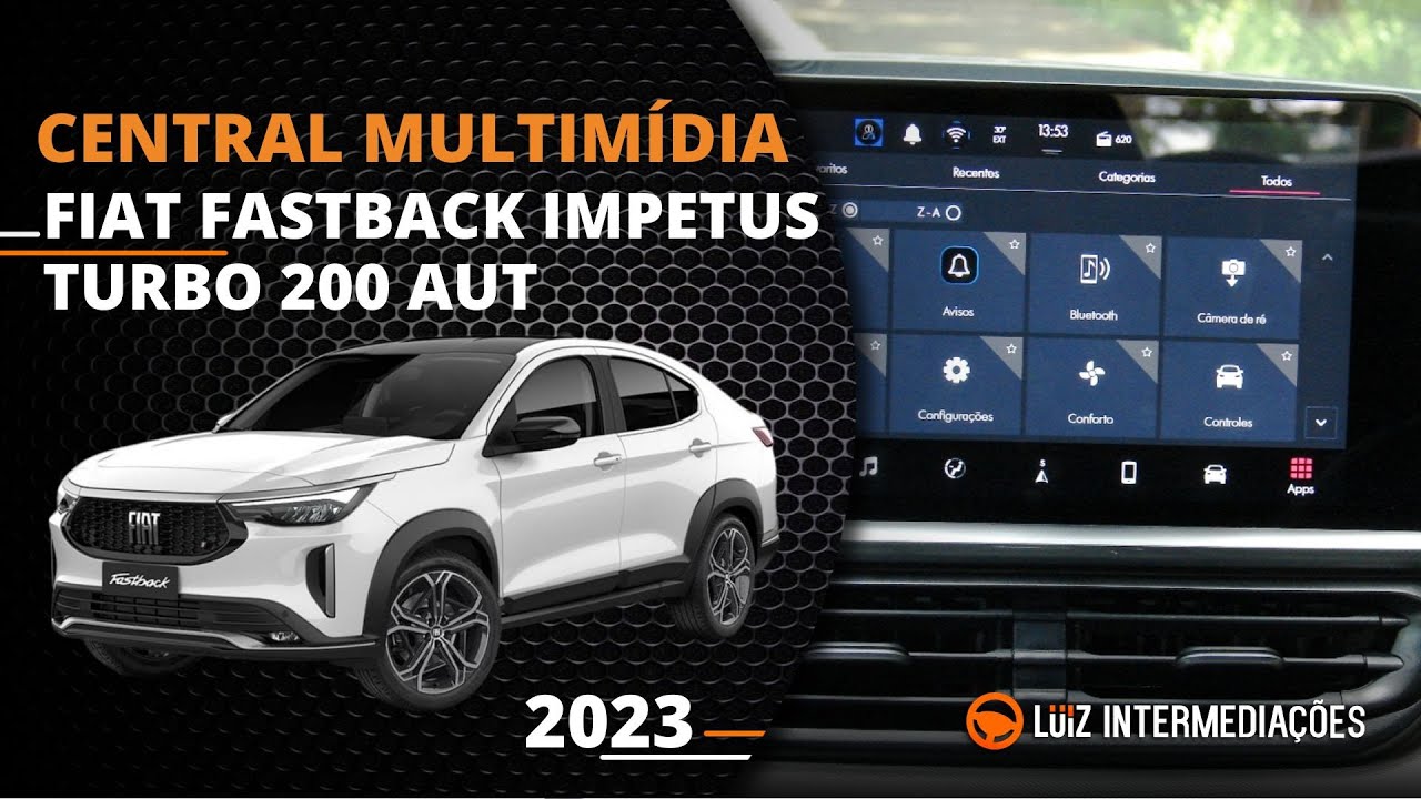 Central Multimídia | FIAT FASTBACK IMPETUS TURBO 200 AUT 2023