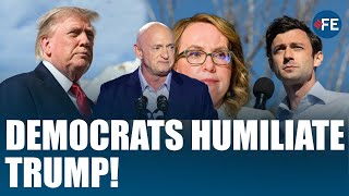 Mark Kelly, Jon Ossoff, Gabby Giffords BLAST Trump In FIERY Speech | Democrats Rally In Georgia
