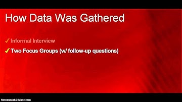 Needs Assessment Lessons Learned