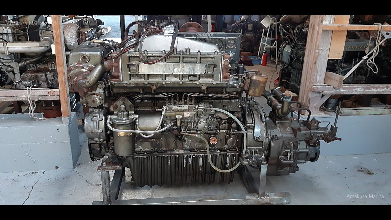 No.1862 ヤンマー 6CHK-DT 245ps (2.94) Yanmar 【Used Marine Engine