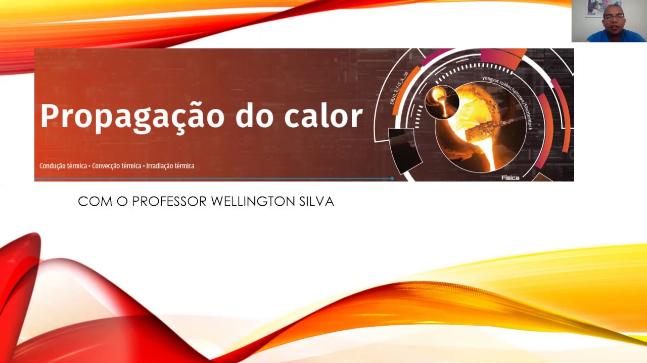 PROPAGAÇÃO DE CALOR - Explicação - Professor Wellington Silva