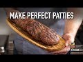 How to Make the Perfect Hamburger Patty