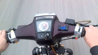 GLX TURBO WITH NEW IGNITION MAP TEST AT 1,2 OVER