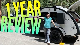 Bean Tear Drop Trailer Real 1 Year Ownership Review