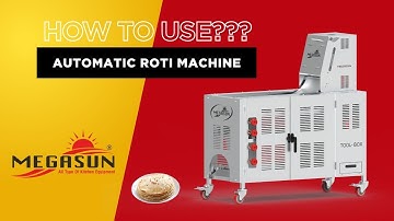 AUTOMATIC ROTI MACHINE(SMALL - 500ROTI PR/HR) INSTALLATION VIDEO