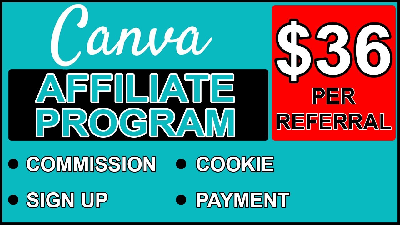 Canva Affiliate Program Earn Money From Canva YouTube
