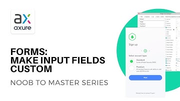 Custom Form Inputs and Radio Buttons  | Axure RP: Noob to Master Ep9