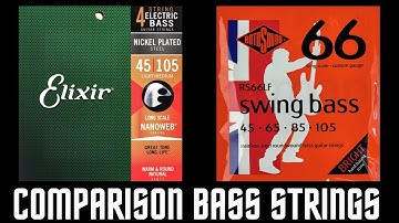 Elixir vs Rotosound Bass Strings Comparison