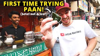 First time trying PAAN & ANDAY WALA SHAMI BURGER - Street food hunting in Rawalpindi! PAKISTAN VLOG