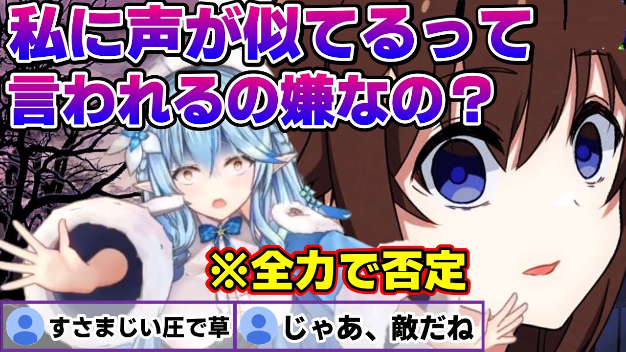 2023年はもっと絡みたいそら先輩の圧に慌てまくるラミィちゃんの話ｗ【雪花ラミィ/ホロライブ/切り抜き/らみらいぶ/雪民】