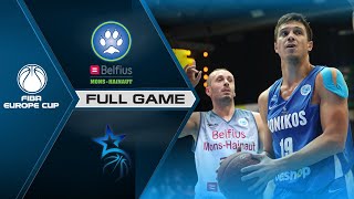 Belfius Mons-Hainaut v Ionikos BC | Full Game - FIBA Europe Cup 2021