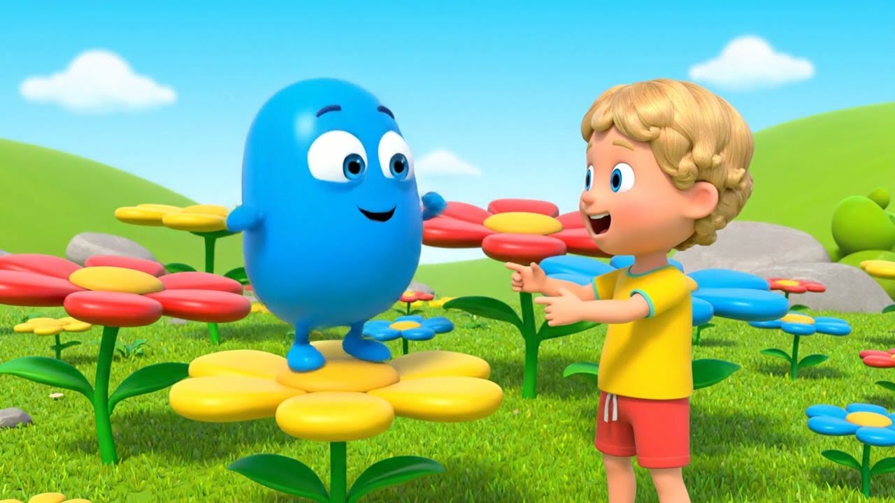 Песенка про шатающуюся фасоль из Fall Guys отскочила от стены 🤪🟠 | Забавная песенка для малышей |...