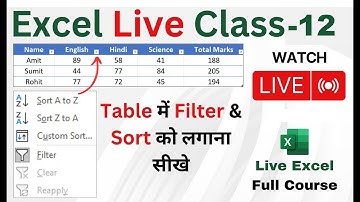 Bhut TIme Baad -  Excel Live Class