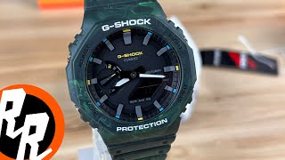 G-Shock ga2100fr-3a Мистический лес