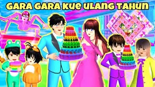 YUTAMIO BABY AYLINE Gara2Kue ULANGTAHUN-MAMA HAMIL MELAHIRKAN BAYI-DRAMA SAKURA SCHOOL SIMULATOR SSS