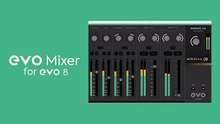 EVO 8 Mixer Overview - Set up low latency headphone mixes screenshot 5