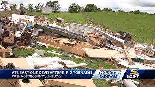 Police: 1 dead, 14 injured after tornado touches down in central Kentucky