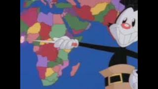 Yakko's World karaoke version -- Animaniacs Nations of the World