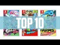 Top 10 - Mejores juegos Nintendo Switch (2017) - YouTube