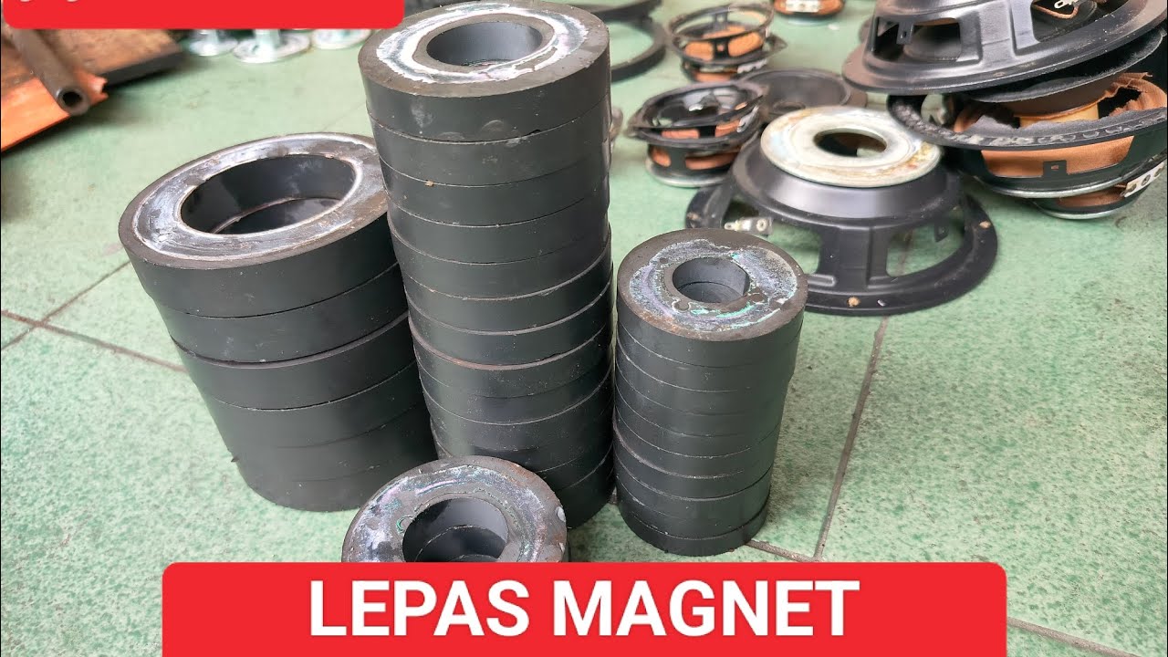 Lepas copot magnet speaker