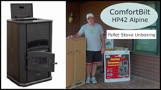 ComfortBilt HP42 Alpine Pellet Stove Unboxing