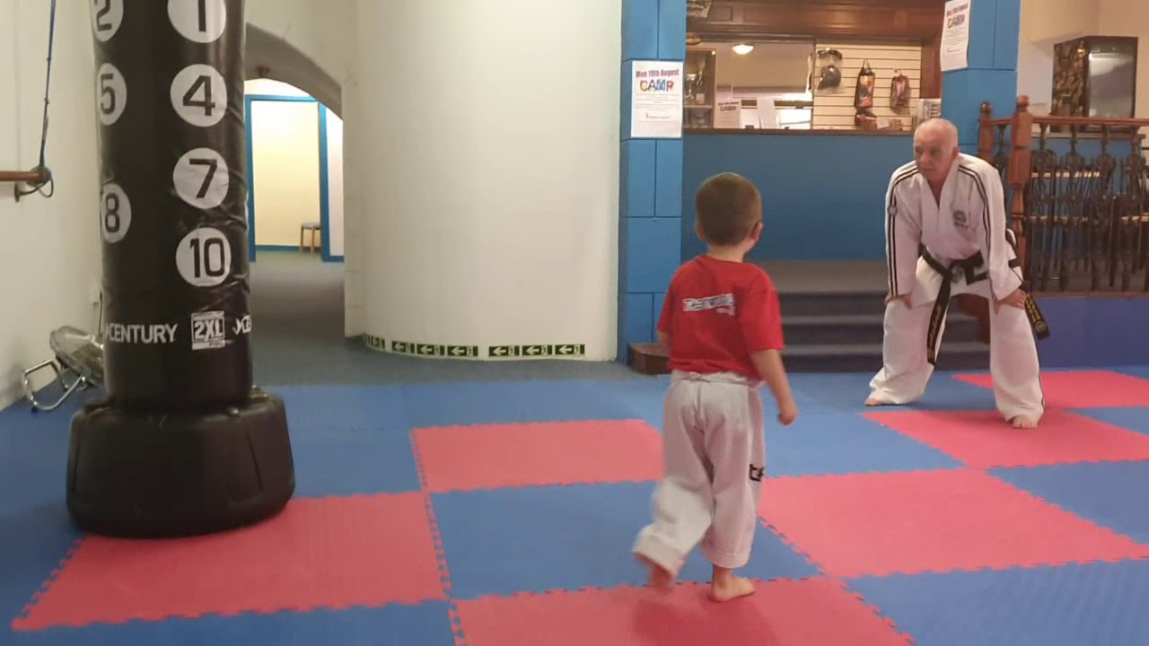 5 years old with big dreams of being a future Black Belt 🥋🤓