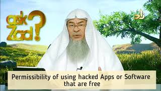 Is it permissible to use hacked Apps or Software that are available for free? - Assim al hakeem screenshot 1