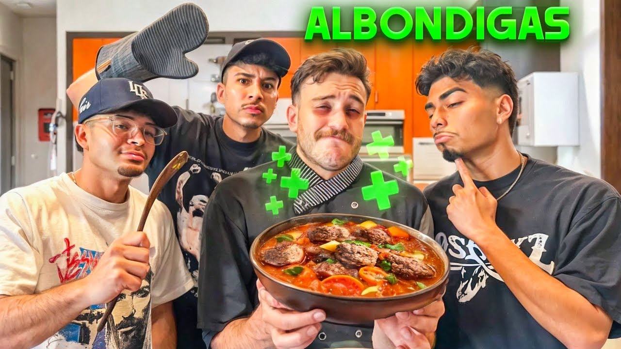 MAKING THE BEST SOUP FOR MY ROOMATES! (Albondigas) ft. Los boyz