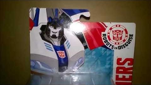 Transformers Robots in Disguise Jazz figure Warrior Class review