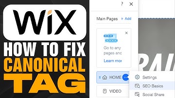 How To FIX Canonical Tag in WIX (2025)
