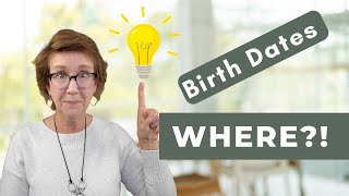 Uncover Your Ancestor's Birth Date with These 3 Overlooked Sources