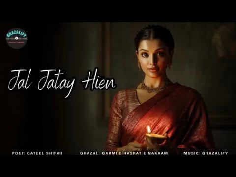 Jal Jatay Hien Qateel Shifai Garmi E Hasrat E Nakaam Soulful Urdu Ghazal By Ghazalify