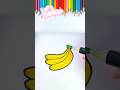 Banana Coloring pages #coloring #coloringforkids #coloringpages