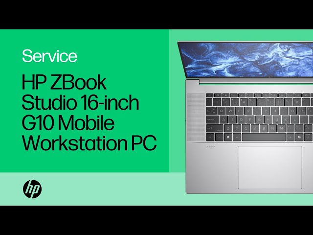 HP ZBook Studio 16 inch G10 Mobile Workstation PC Wolf Pro Security Edition
