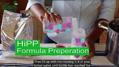 HiPP Formula Preparation - How to prepare HiPP for...
