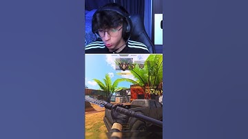 1v3 Clutch against a Streamer! #codm #shorts