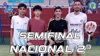 Torneo Nacional 2°  SEMIFINAL  Graupera y Pucheta vs Biurrun y Schnyder  Nivel Padel