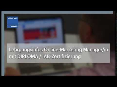 Online-Marketing-Manager/in mit DIPLOMA / iab Zertifizierung: Informationen zum Lehrgang