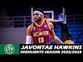 Javontae hawkins  highlights season 20222023  limoges csp