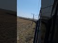 Вид из кабины машиниста.Пассажирский поезд Ереван- Батуми - Passenger train Yerevan-Batumi.