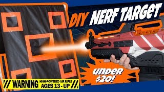 How to Build Your Own DIY Nerf Target | Nerf Game