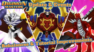 DMO Update & Events : Rebalances, Tutorial Improvements And more! - Digimon Masters Online NADMO