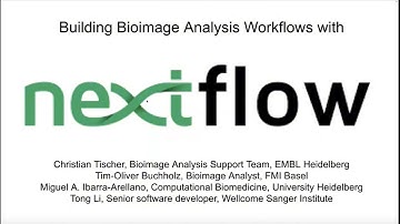 NextFlow for BioImage Analysis by Christian Tischer, Tong Li, Miguel Ibarra and Tim-Oliver Buchholz