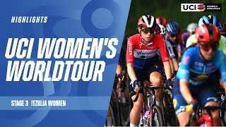 Stage 3 - Itzulia Women Highlights | 2024 UCI Women's WorldTour