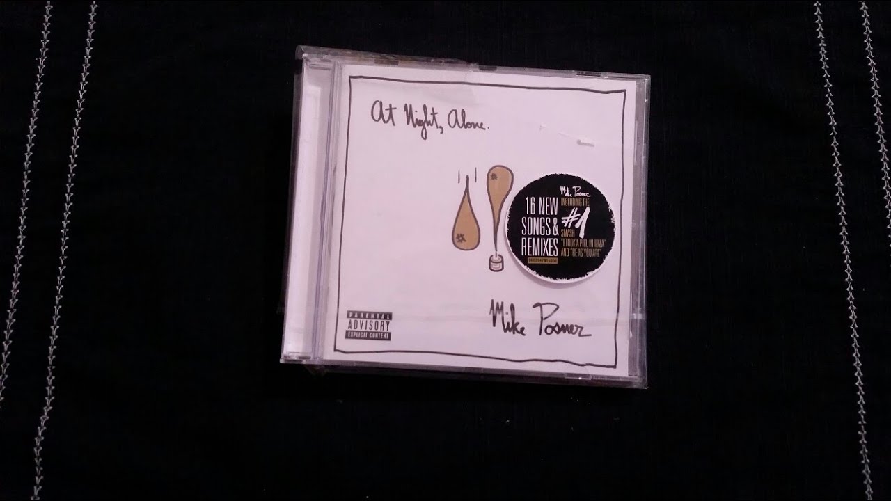 Mike Posner At Night, Alone CD Unboxing YouTube Mike Posner At Night, Alone CD Unboxing YouTube